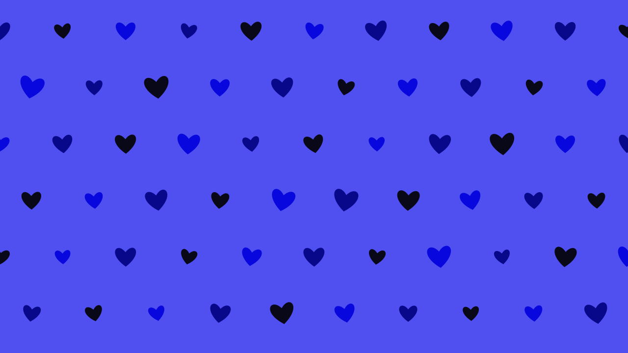 Navy hearts background — free HD navy color wallpaper 1920x1080