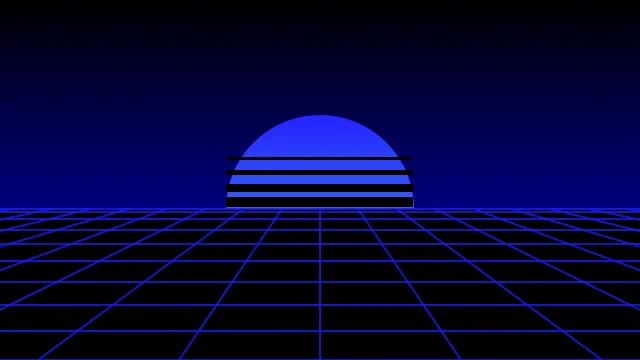 Navy vaporwave desktop wallpaper — free 4K navy wallpaper 3840x2160