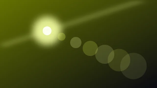 Neon Chartreuse lens flare background — free HD neon chartreuse color wallpaper 1920x1080