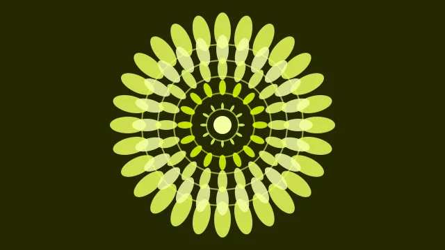 Neon Chartreuse mandala background — free HD neon chartreuse color wallpaper 1920x1080