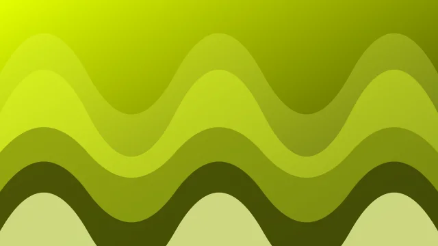 Neon Chartreuse waves background — free HD neon chartreuse color wallpaper 1920x1080
