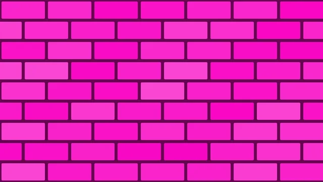 Neon Fuchsia brick desktop wallpaper — free 4K neon fuchsia wallpaper 3840x2160