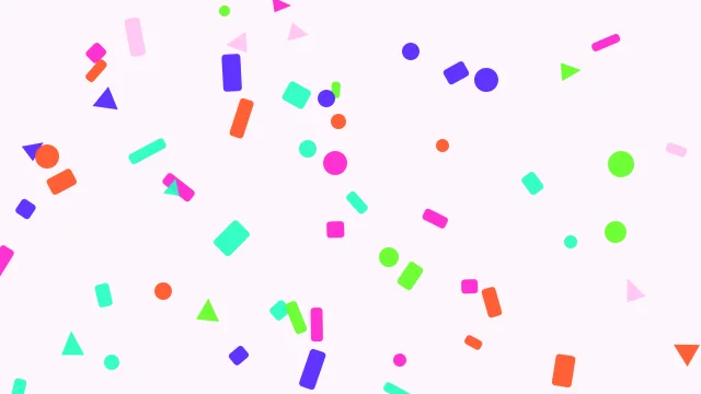 Neon Fuchsia confetti desktop wallpaper — free 4K neon fuchsia wallpaper 3840x2160