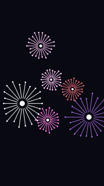 Neon Fuchsia fireworks phone wallpaper — free HD neon fuchsia mobile wallpaper 1080x1920