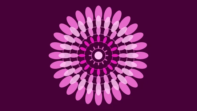 Neon Fuchsia mandala desktop wallpaper — free 4K neon fuchsia wallpaper 3840x2160
