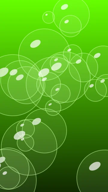Neon Grass bubbles phone wallpaper — free HD neon grass mobile wallpaper 1080x1920