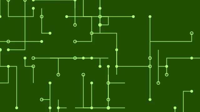Neon Grass circuit desktop wallpaper — free 4K neon grass wallpaper 3840x2160