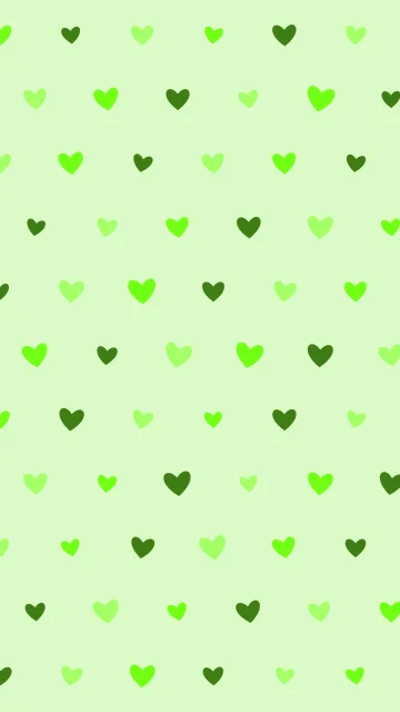 Neon Grass hearts phone wallpaper — free HD neon grass mobile wallpaper 1080x1920