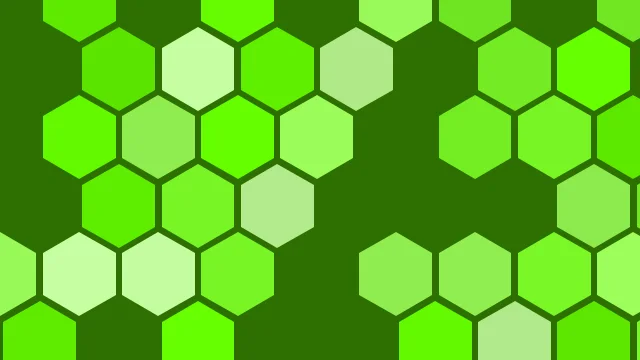 Neon Grass hexagon desktop wallpaper — free 4K neon grass wallpaper 3840x2160