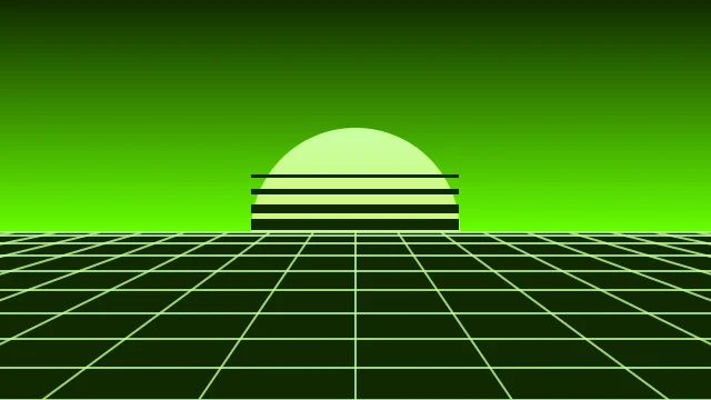 Neon Grass vaporwave desktop wallpaper — free 4K neon grass wallpaper 3840x2160