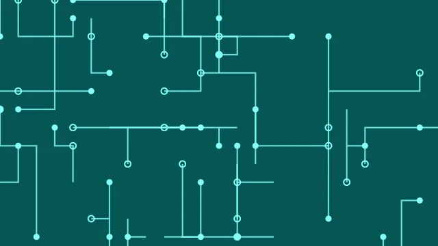 Neon Ice circuit board background — free HD neon ice color wallpaper 1920x1080
