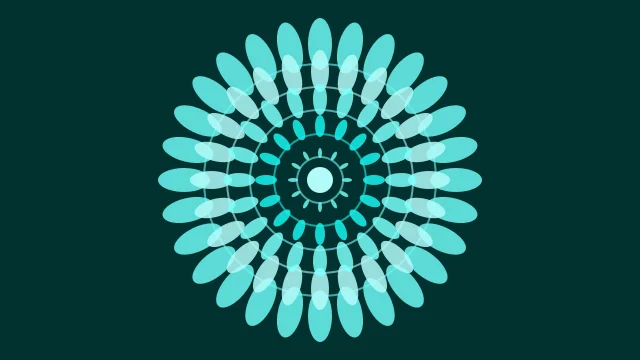 Neon Ice mandala background — free HD neon ice color wallpaper 1920x1080