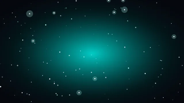 Neon Ice starry background — free HD neon ice color wallpaper 1920x1080