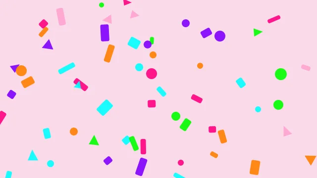 Neon Pink confetti background — free HD neon pink color wallpaper 1920x1080