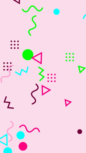 Neon Pink memphis phone wallpaper — free HD neon pink mobile wallpaper 1080x1920