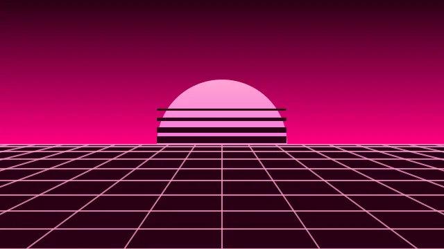Neon Pink vaporwave background — free HD neon pink color wallpaper 1920x1080