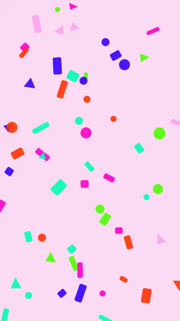 Neon Rose confetti phone wallpaper — free HD neon rose mobile wallpaper 1080x1920