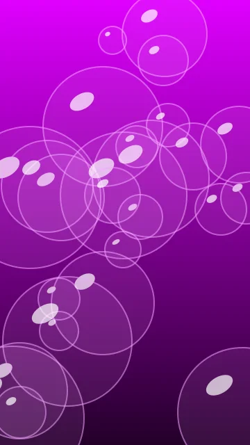 Neon Violet bubbles phone wallpaper — free HD neon violet mobile wallpaper 1080x1920