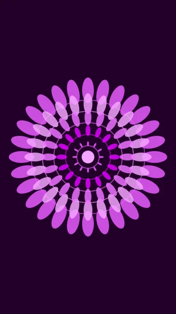 Neon Violet mandala phone wallpaper — free HD neon violet mobile wallpaper 1080x1920