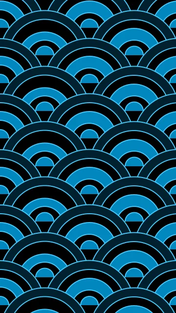 Ocean Blue artdeco phone wallpaper — free HD ocean blue mobile wallpaper 1080x1920