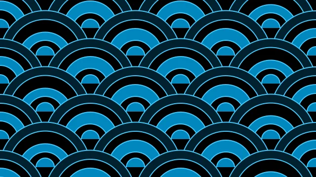 Ocean Blue art deco background — free HD ocean blue color wallpaper 1920x1080