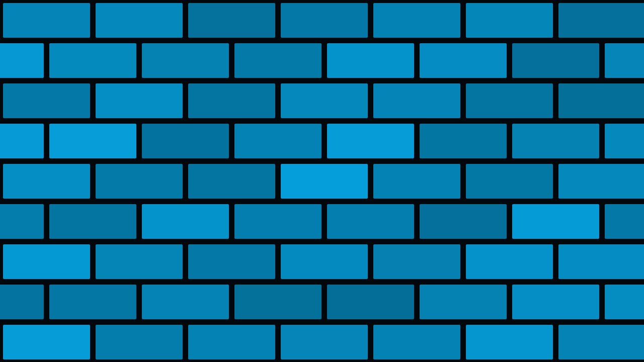 Ocean Blue brick background — free HD ocean blue color wallpaper 1920x1080