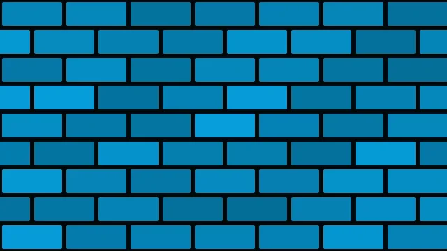 Ocean Blue brick background — free HD ocean blue color wallpaper 1920x1080