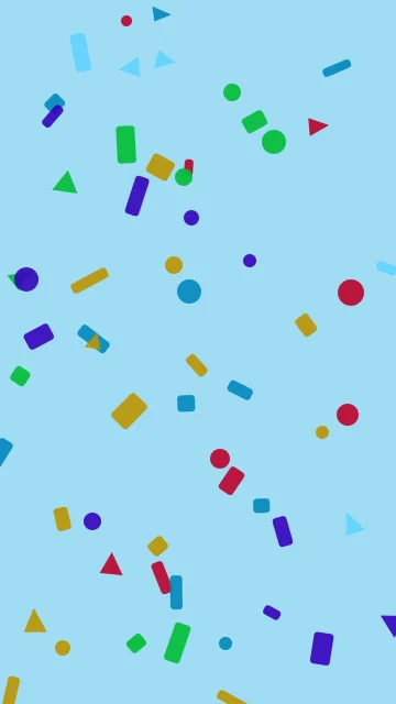Ocean Blue confetti phone wallpaper — free HD ocean blue mobile wallpaper 1080x1920