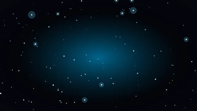 Ocean Blue starry background — free HD ocean blue color wallpaper 1920x1080