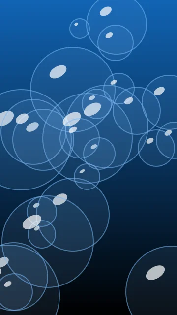 Ocean Deep bubbles phone wallpaper — free HD ocean deep mobile wallpaper 1080x1920