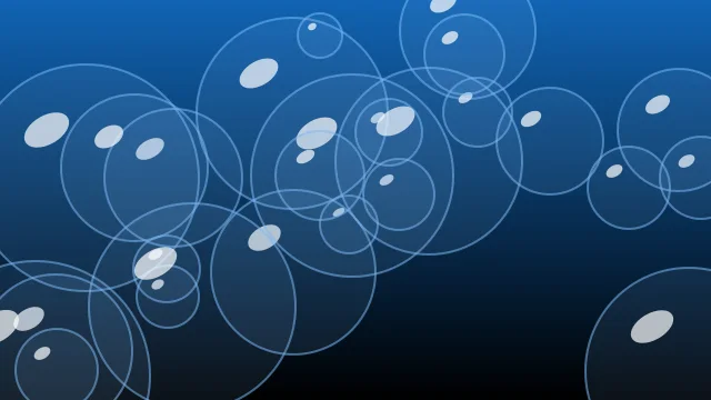 Ocean Deep bubbles background — free HD ocean deep color wallpaper 1920x1080