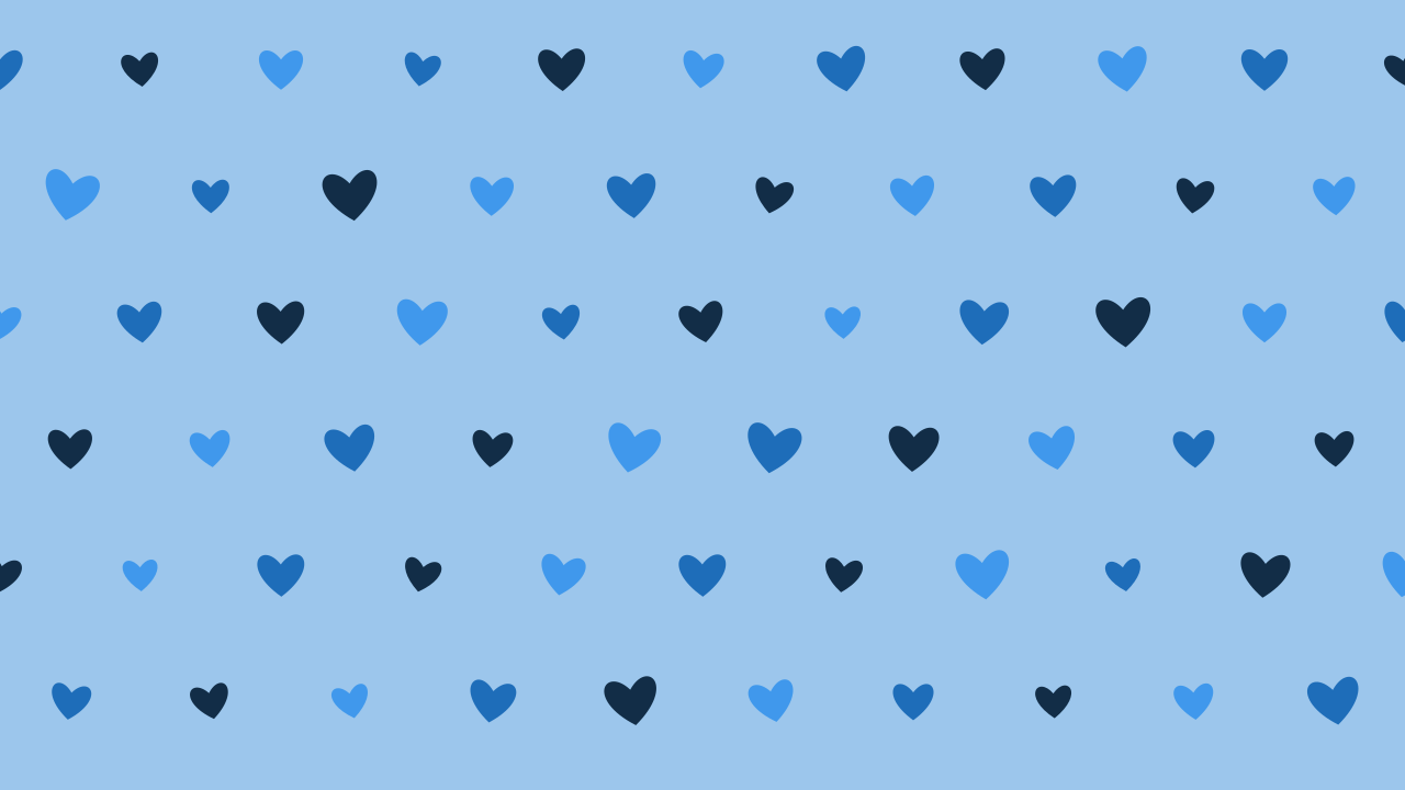 Ocean Deep hearts background — free HD ocean deep color wallpaper 1920x1080