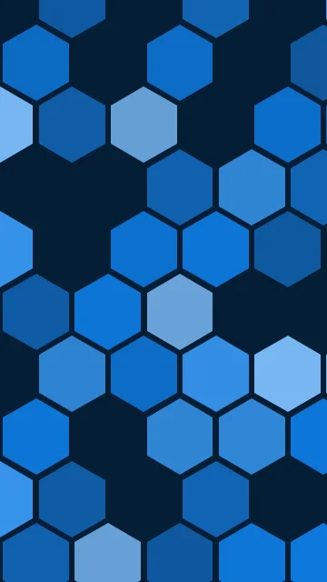 Ocean Deep hexagon phone wallpaper — free HD ocean deep mobile wallpaper 1080x1920