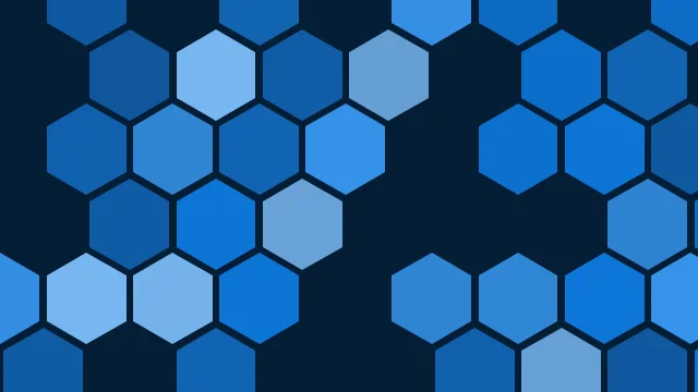 Ocean Deep hexagon background — free HD ocean deep color wallpaper 1920x1080