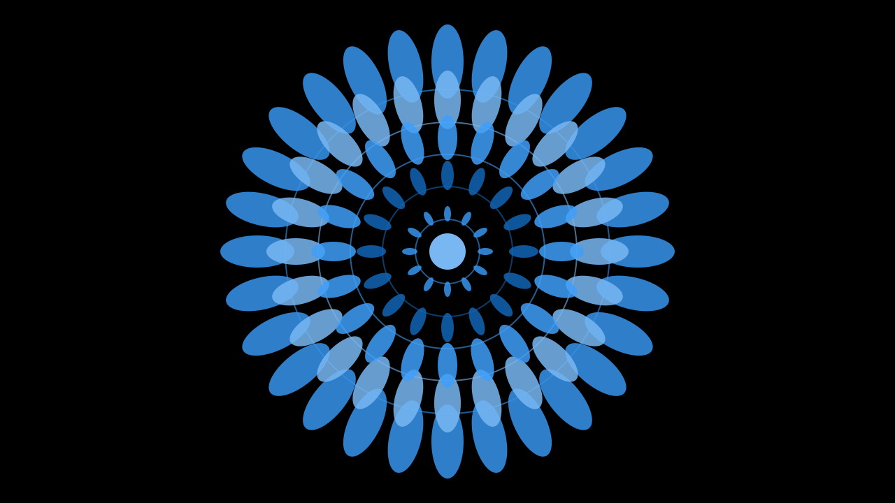 Ocean Deep mandala background — free HD ocean deep color wallpaper 1920x1080