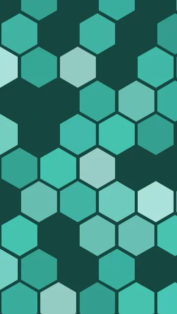 Ocean Mist hexagon phone wallpaper — free HD ocean mist mobile wallpaper 1080x1920
