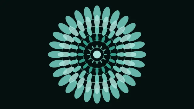Ocean Mist mandala background — free HD ocean mist color wallpaper 1920x1080