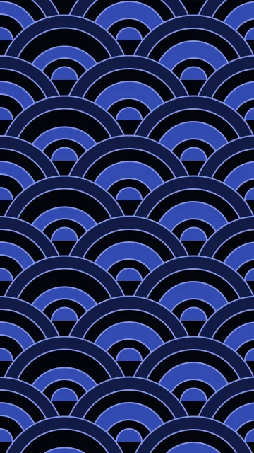Ocean Twilight artdeco phone wallpaper — free HD ocean twilight mobile wallpaper 1080x1920