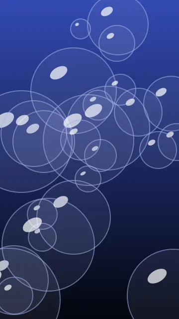 Ocean Twilight bubbles phone wallpaper — free HD ocean twilight mobile wallpaper 1080x1920