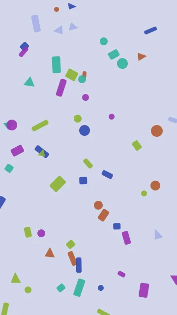 Ocean Twilight confetti phone wallpaper — free HD ocean twilight mobile wallpaper 1080x1920