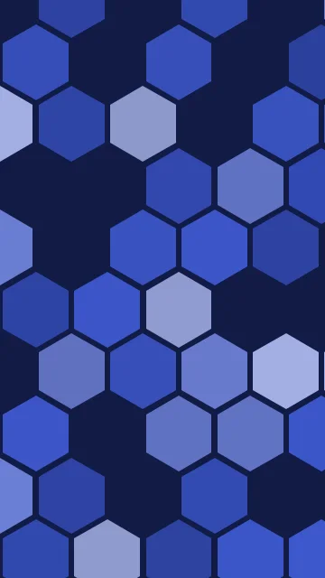 Ocean Twilight hexagon phone wallpaper — free HD ocean twilight mobile wallpaper 1080x1920