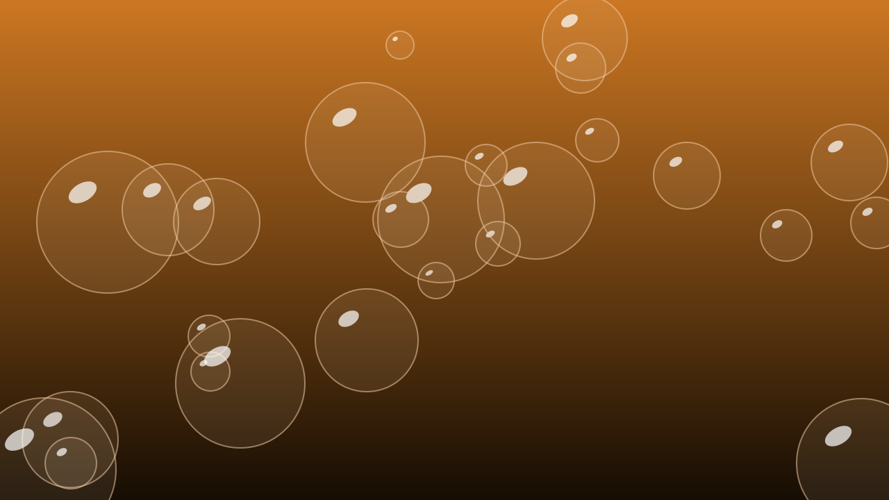 Ochre bubbles background — free HD ochre color wallpaper 1920x1080