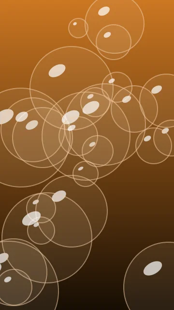 Ochre bubbles phone wallpaper — free HD ochre mobile wallpaper 1080x1920