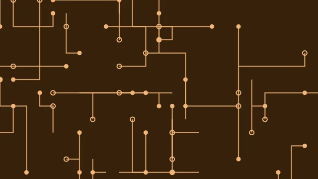 Ochre circuit board background — free HD ochre color wallpaper 1920x1080