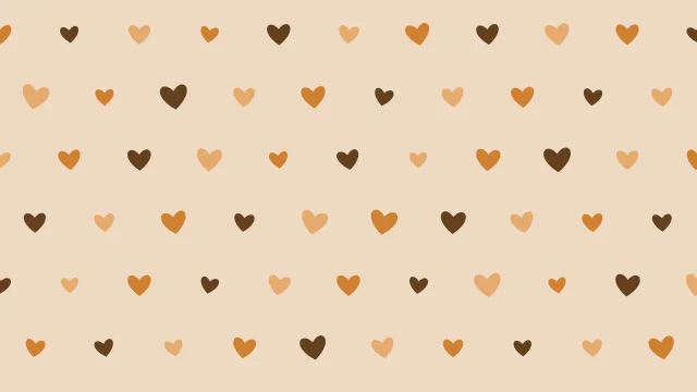 Ochre hearts background — free HD ochre color wallpaper 1920x1080