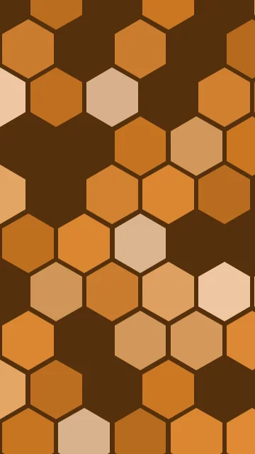 Ochre hexagon phone wallpaper — free HD ochre mobile wallpaper 1080x1920