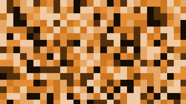 Ochre pixel background — free HD ochre color wallpaper 1920x1080