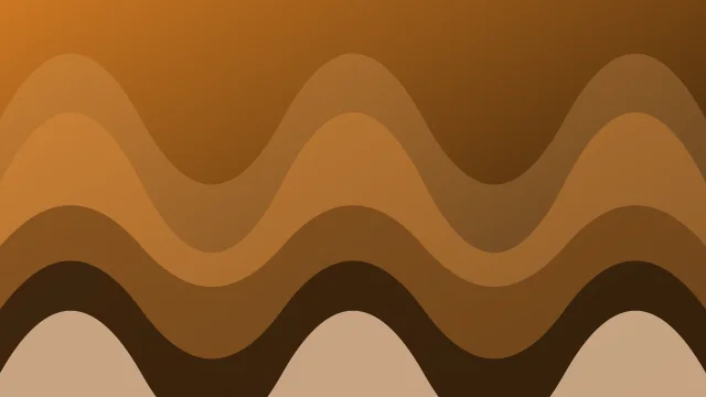 Ochre waves background — free HD ochre color wallpaper 1920x1080