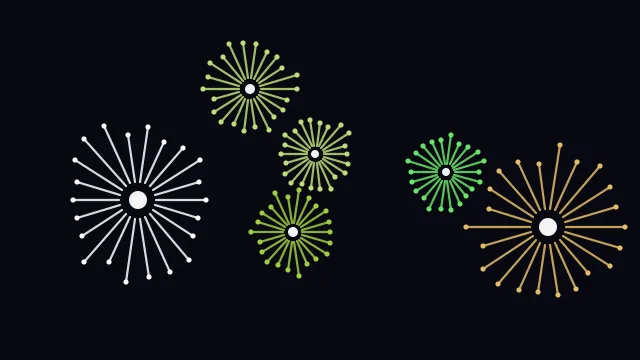 Olive Drab fireworks desktop wallpaper — free 4K olive drab wallpaper 3840x2160