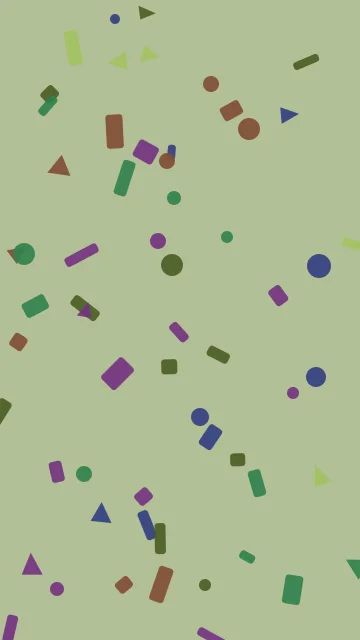Olive Leaf confetti phone wallpaper — free HD olive leaf mobile wallpaper 1080x1920